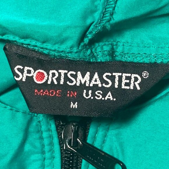 Putnam Investments Golden Scale Council 1994 Jacket Windbreaker Green Financial - Picture 7 of 7